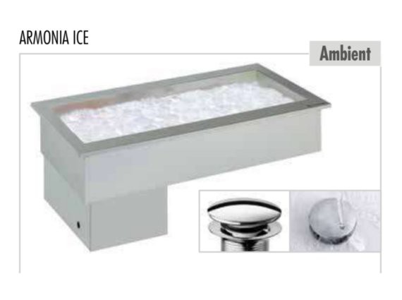 Vasca refrigerata Drop-in da incasso Armonia 4 ICE
